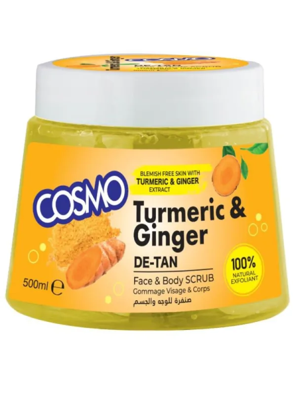 Turmeric & Ginger Scrub Natural Exfoliation