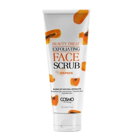 Exfoliante facial de papaya