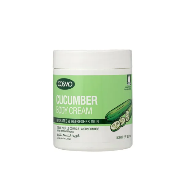 Crema corporal de pepino