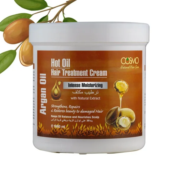 Crema capilar de aceite de argán