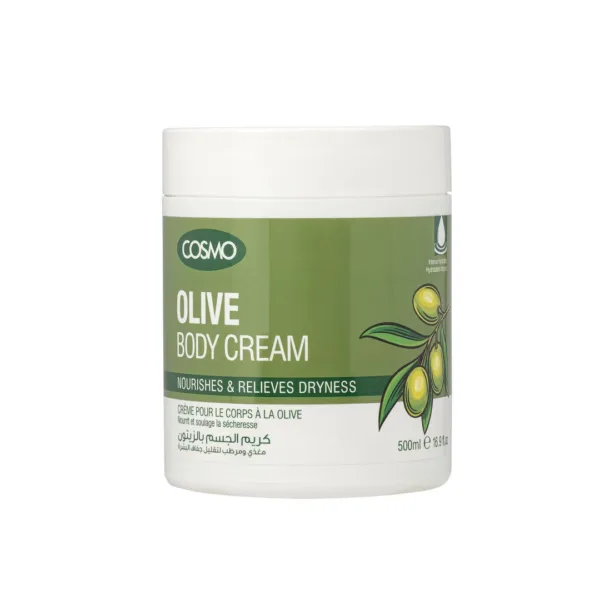 Crema corporal de oliva