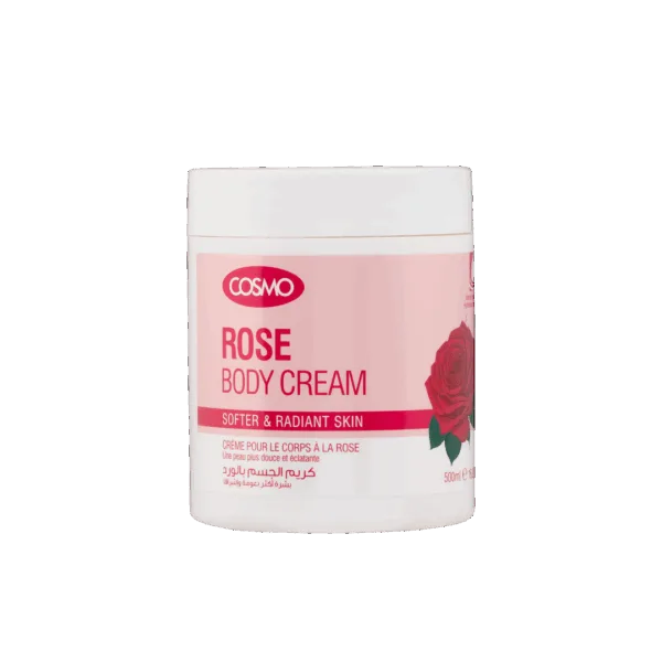 Crema corporal de rosas