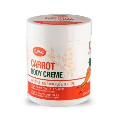 Crema corporal de zanahoria