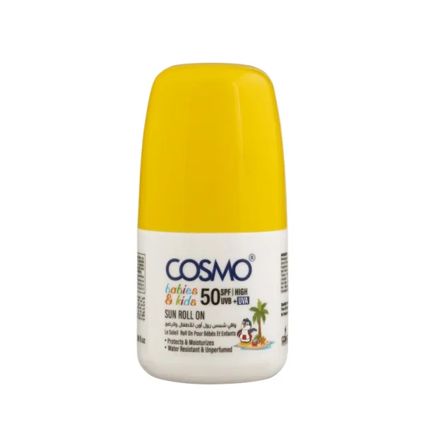 Roll-on solar FPS 50 para bebés y niños