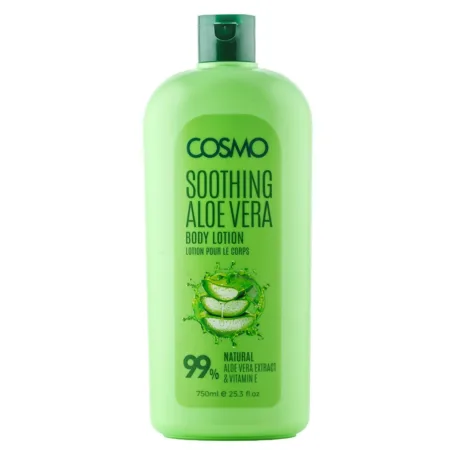 Loción corporal calmante de aloe vera